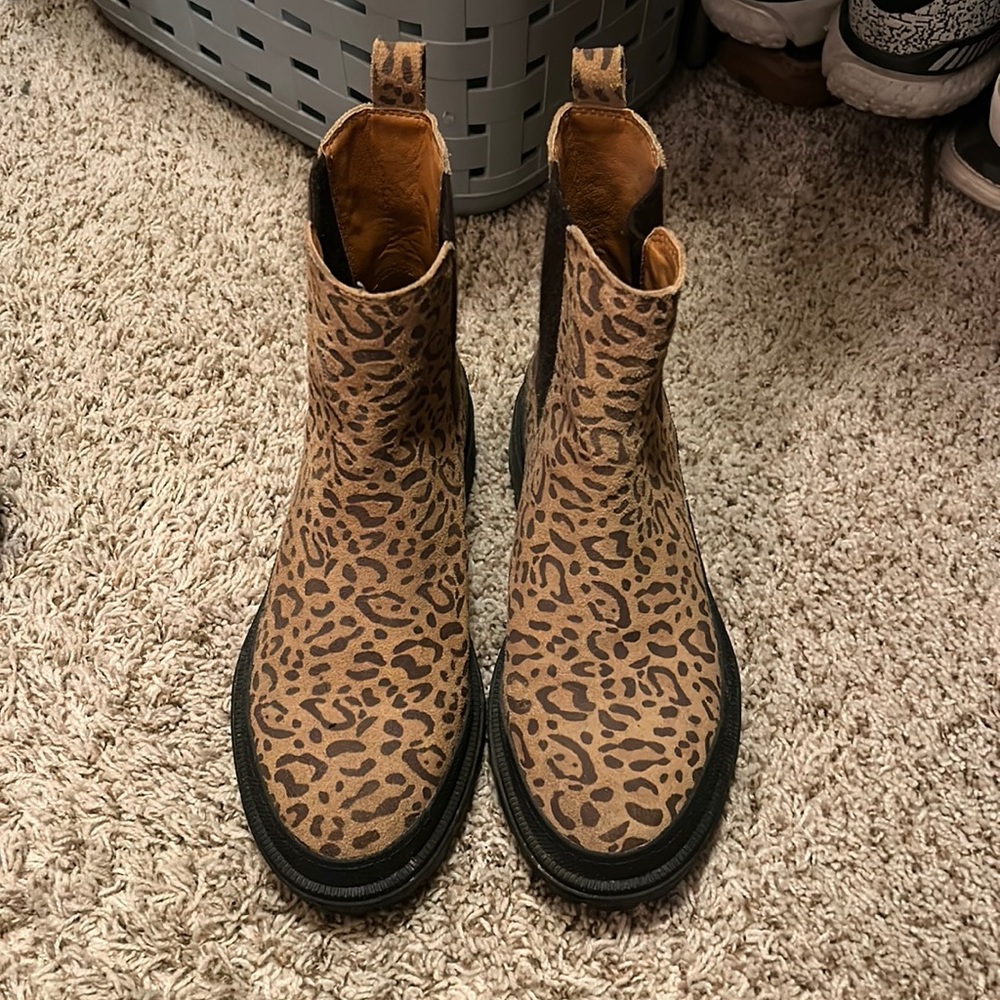 Lucky Brand Ellerey Cheetah boot